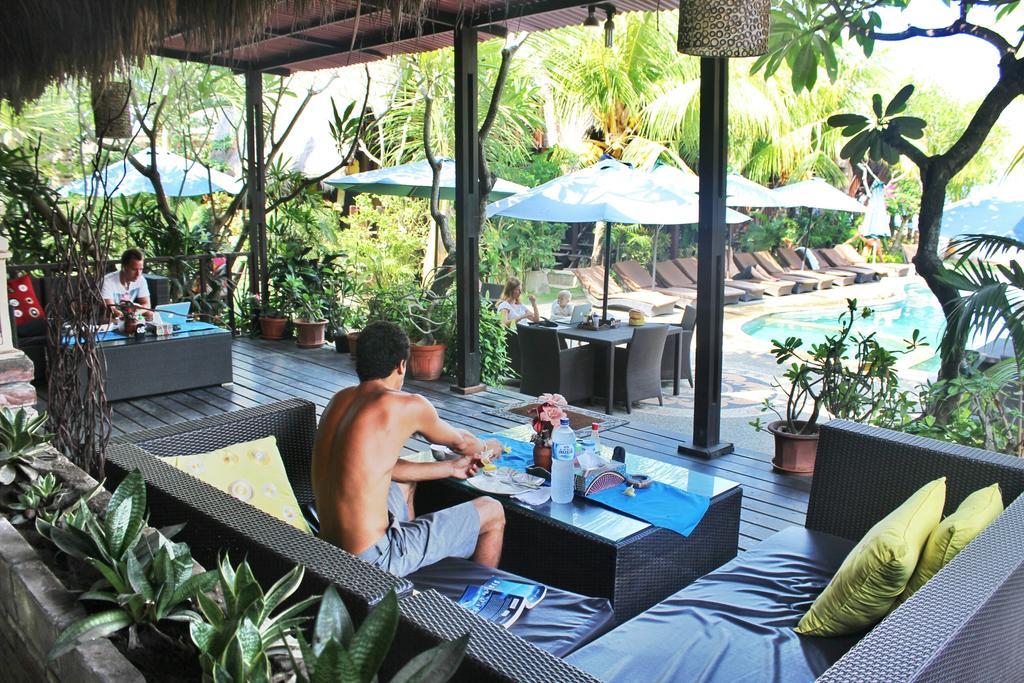 Balangan Sea View Bungalow Джимбаран Экстерьер фото