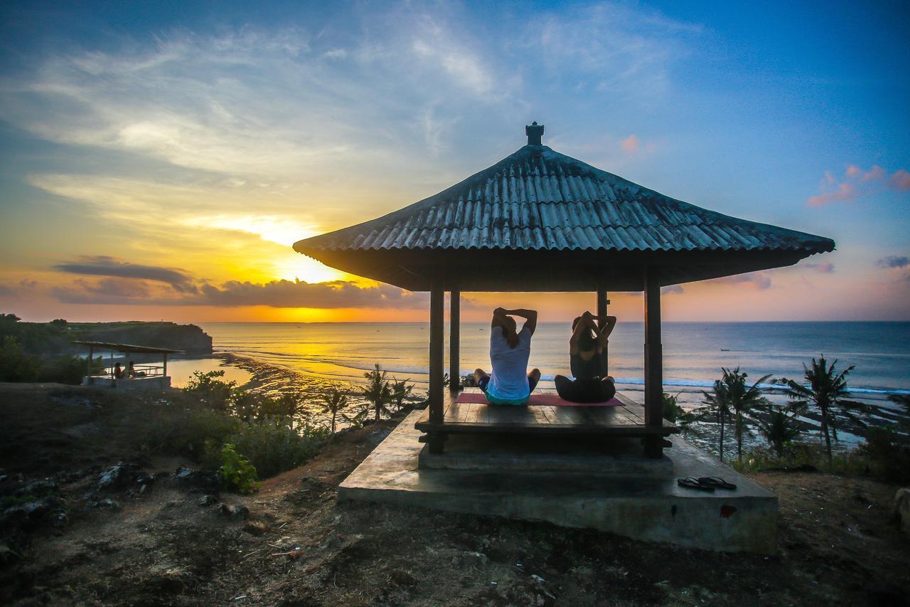 Balangan Sea View Bungalow Джимбаран Экстерьер фото